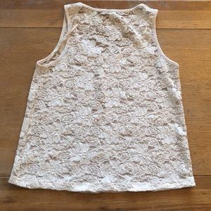 Cream Lace Forever21 blouse